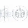 Bremsscheibe Vorderachse DELPHI BG4235 Bild Bremsscheibe Vorderachse DELPHI BG4235