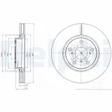 Bremsscheibe DELPHI BG4236C