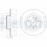 Bremsscheibe Hinterachse DELPHI BG4301