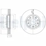 Bremsscheibe DELPHI BG4314