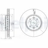 Bremsscheibe DELPHI BG4536C