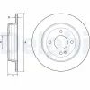 Bremsscheibe DELPHI BG4564