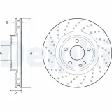 Bremsscheibe DELPHI BG4658C