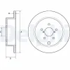 Bremsscheibe Hinterachse DELPHI BG4776C