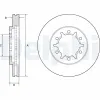 Bremsscheibe DELPHI BG4795C