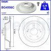 Bremsscheibe Hinterachse DELPHI BG4956C Bild Bremsscheibe Hinterachse DELPHI BG4956C