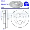 Bremsscheibe Hinterachse DELPHI BG4997C Bild Bremsscheibe Hinterachse DELPHI BG4997C