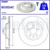 Bremsscheibe Hinterachse DELPHI BG5024C Bild Bremsscheibe Hinterachse DELPHI BG5024C