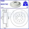 Bremsscheibe Hinterachse DELPHI BG5176C Bild Bremsscheibe Hinterachse DELPHI BG5176C