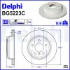 Bremsscheibe Hinterachse DELPHI BG5223C Bild Bremsscheibe Hinterachse DELPHI BG5223C