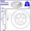 Bremsscheibe Hinterachse DELPHI BG5224C