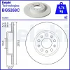 Bremsscheibe Hinterachse DELPHI BG5268C Bild Bremsscheibe Hinterachse DELPHI BG5268C