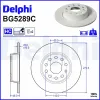 Bremsscheibe Hinterachse DELPHI BG5289C Bild Bremsscheibe Hinterachse DELPHI BG5289C