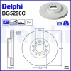 Bremsscheibe Vorderachse DELPHI BG5290C Bild Bremsscheibe Vorderachse DELPHI BG5290C