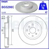 Bremsscheibe Hinterachse DELPHI BG5298C Bild Bremsscheibe Hinterachse DELPHI BG5298C