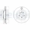 Bremsscheibe DELPHI BG9007C Bild Bremsscheibe DELPHI BG9007C
