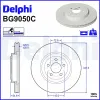 Bremsscheibe DELPHI BG9050C