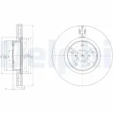 Bremsscheibe Vorderachse DELPHI BG9055