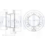 Bremsscheibe DELPHI BG9069