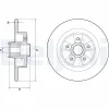 Bremsscheibe Hinterachse DELPHI BG9136RSC Bild Bremsscheibe Hinterachse DELPHI BG9136RSC