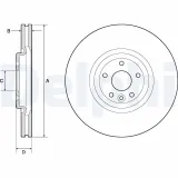 Bremsscheibe DELPHI BG9167C