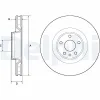 Bremsscheibe Vorderachse DELPHI BG9172C
