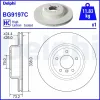 Bremsscheibe Vorderachse DELPHI BG9197C