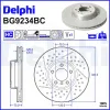Bremsscheibe DELPHI BG9234BC Bild Bremsscheibe DELPHI BG9234BC