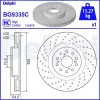 Bremsscheibe Vorderachse DELPHI BG9335C Bild Bremsscheibe Vorderachse DELPHI BG9335C