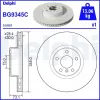 Bremsscheibe Vorderachse Vorderachse rechts DELPHI BG9345C Bild Bremsscheibe Vorderachse Vorderachse rechts DELPHI BG9345C