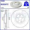 Bremsscheibe Vorderachse DELPHI BG9347C Bild Bremsscheibe Vorderachse DELPHI BG9347C