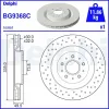 Bremsscheibe Vorderachse DELPHI BG9368C Bild Bremsscheibe Vorderachse DELPHI BG9368C