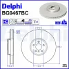 Bremsscheibe DELPHI BG9467BC Bild Bremsscheibe DELPHI BG9467BC