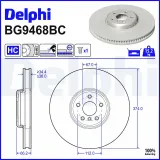 Bremsscheibe DELPHI BG9468BC