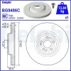 Bremsscheibe Vorderachse DELPHI BG9486C