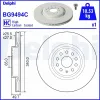 Bremsscheibe Vorderachse DELPHI BG9494C Bild Bremsscheibe Vorderachse DELPHI BG9494C