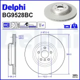 Bremsscheibe DELPHI BG9528BC
