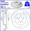 Bremsscheibe Hinterachse links DELPHI BG9602C Bild Bremsscheibe Hinterachse links DELPHI BG9602C