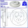 Bremsscheibe Hinterachse rechts DELPHI BG9603C