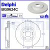 Bremsscheibe DELPHI BG9624C