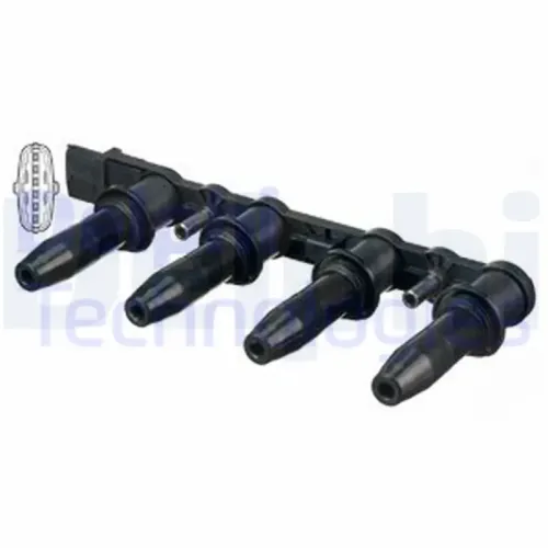 Zündspule 12 V DELPHI CE20009-12B1 Bild Zündspule 12 V DELPHI CE20009-12B1