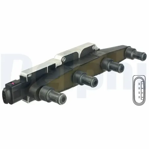 Zündspule 12 V DELPHI CE20029-12B1 Bild Zündspule 12 V DELPHI CE20029-12B1