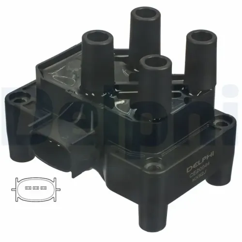 Zündspule 12 V DELPHI CE20044-12B1 Bild Zündspule 12 V DELPHI CE20044-12B1
