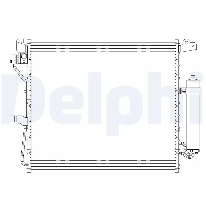 Kondensator, Klimaanlage DELPHI CF20228