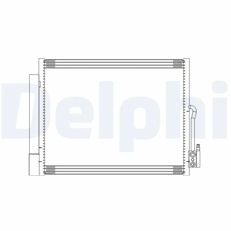 Kondensator, Klimaanlage DELPHI CF20294