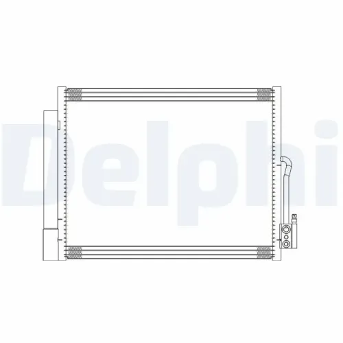 Kondensator, Klimaanlage DELPHI CF20294 Bild Kondensator, Klimaanlage DELPHI CF20294