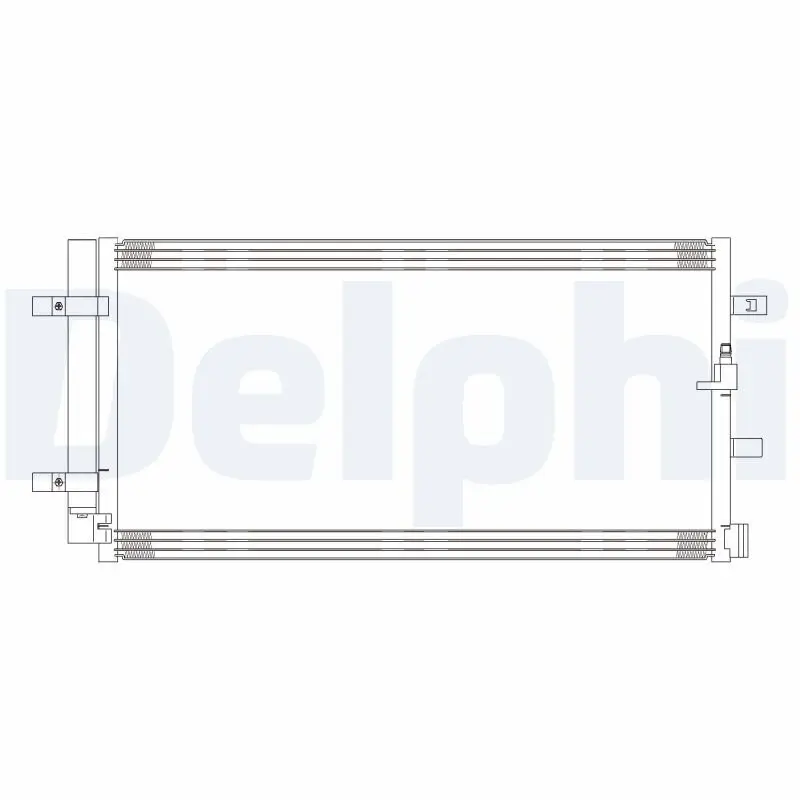 Kondensator, Klimaanlage DELPHI CF20307