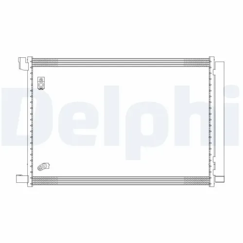 Kondensator, Klimaanlage DELPHI CF20308 Bild Kondensator, Klimaanlage DELPHI CF20308