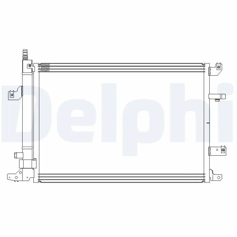 Kondensator, Klimaanlage DELPHI CF20316