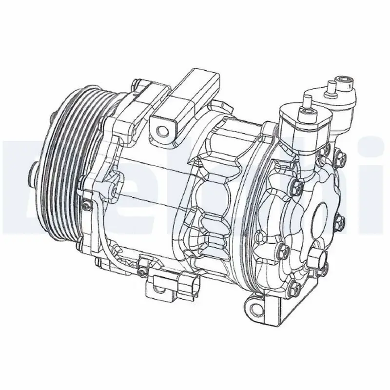 Kompressor, Klimaanlage DELPHI CS20351